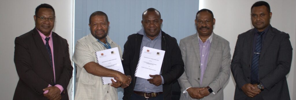 CLRC AND NHC SIGN MOU FOR BOROKO LAND DEVELOPMENT TO PROCEED